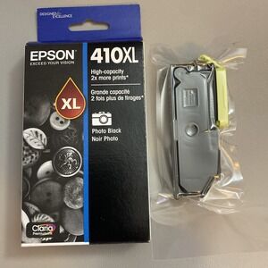 EPSON 410 Ink Cartridges. Lot Of 10 PHOTO Black. New Sealed.